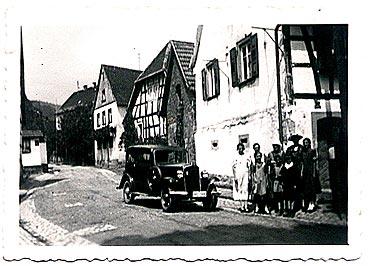 50er Jahre, 1. Auto in Böllenborn (Lloyd)